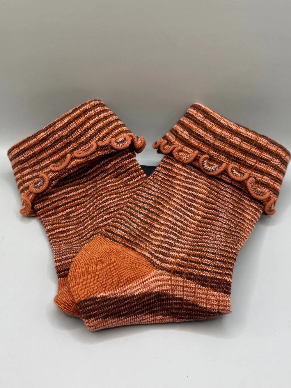 VANS Ruston Ruffle Crew Socks - Auburn